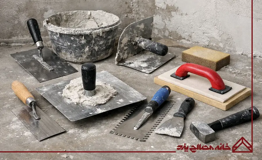 ابزار اصلی گچ کاری