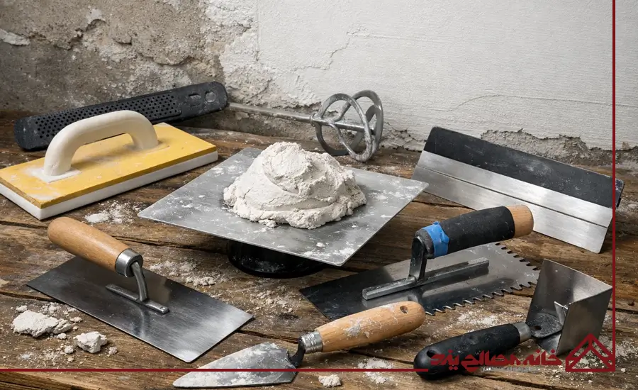 ابزارهای جانبی گچ کاری