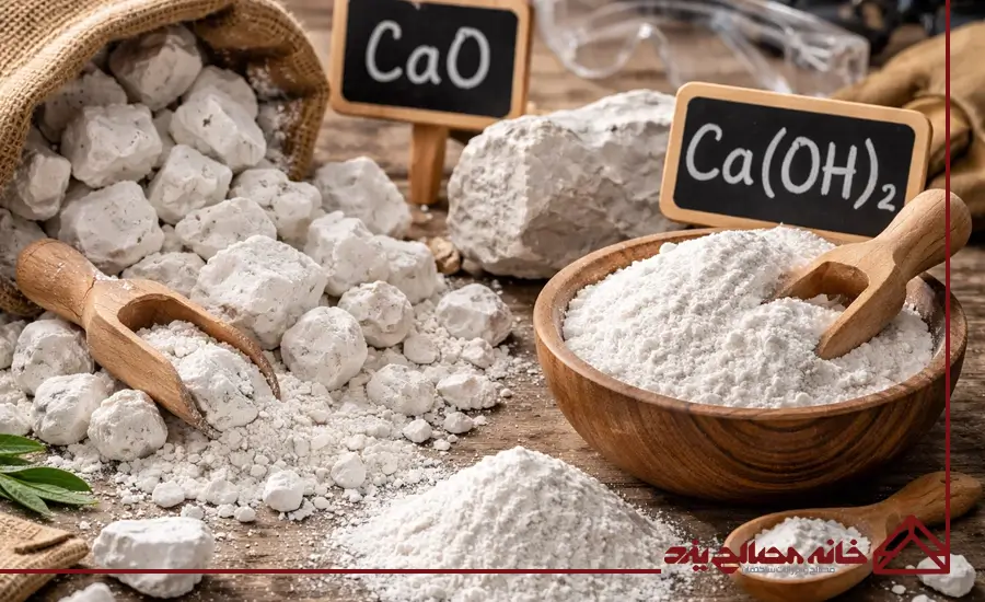 تفاوت آهک زنده و مرده چیست؟
