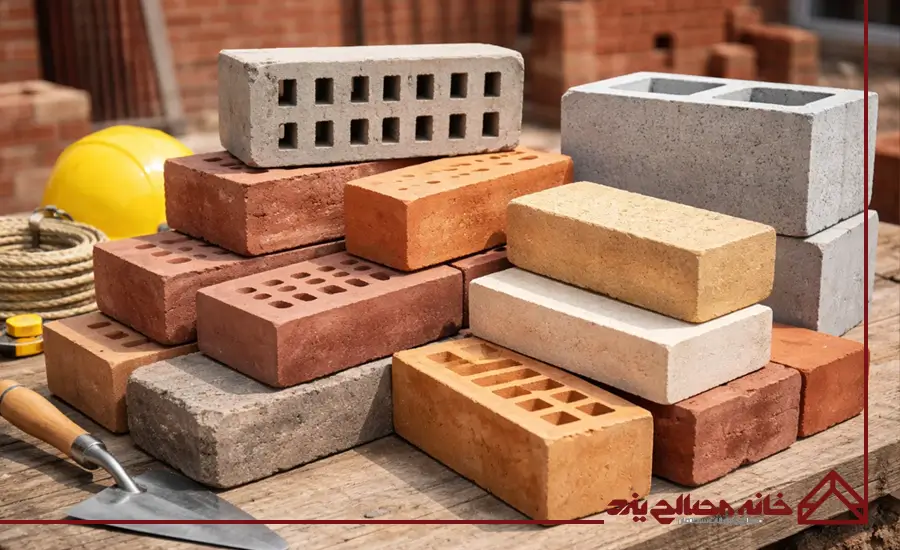 انواع آجرها بر اساس کاربرد