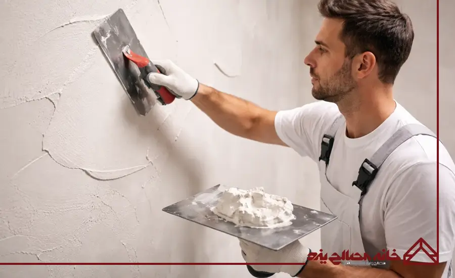 ابزار و مواد مورد نیاز برای گچ کاری