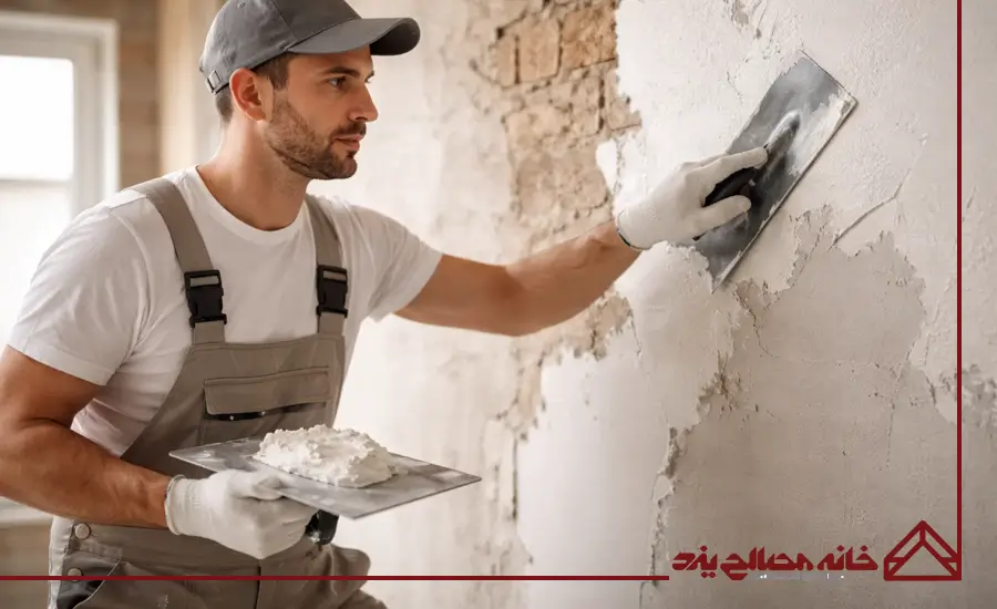 مراحل آموزش گچ کاری به صورت گام‌به‌گام