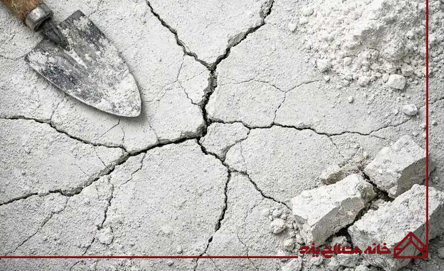 علل ترک خوردن سیمان سفید پودر سنگ